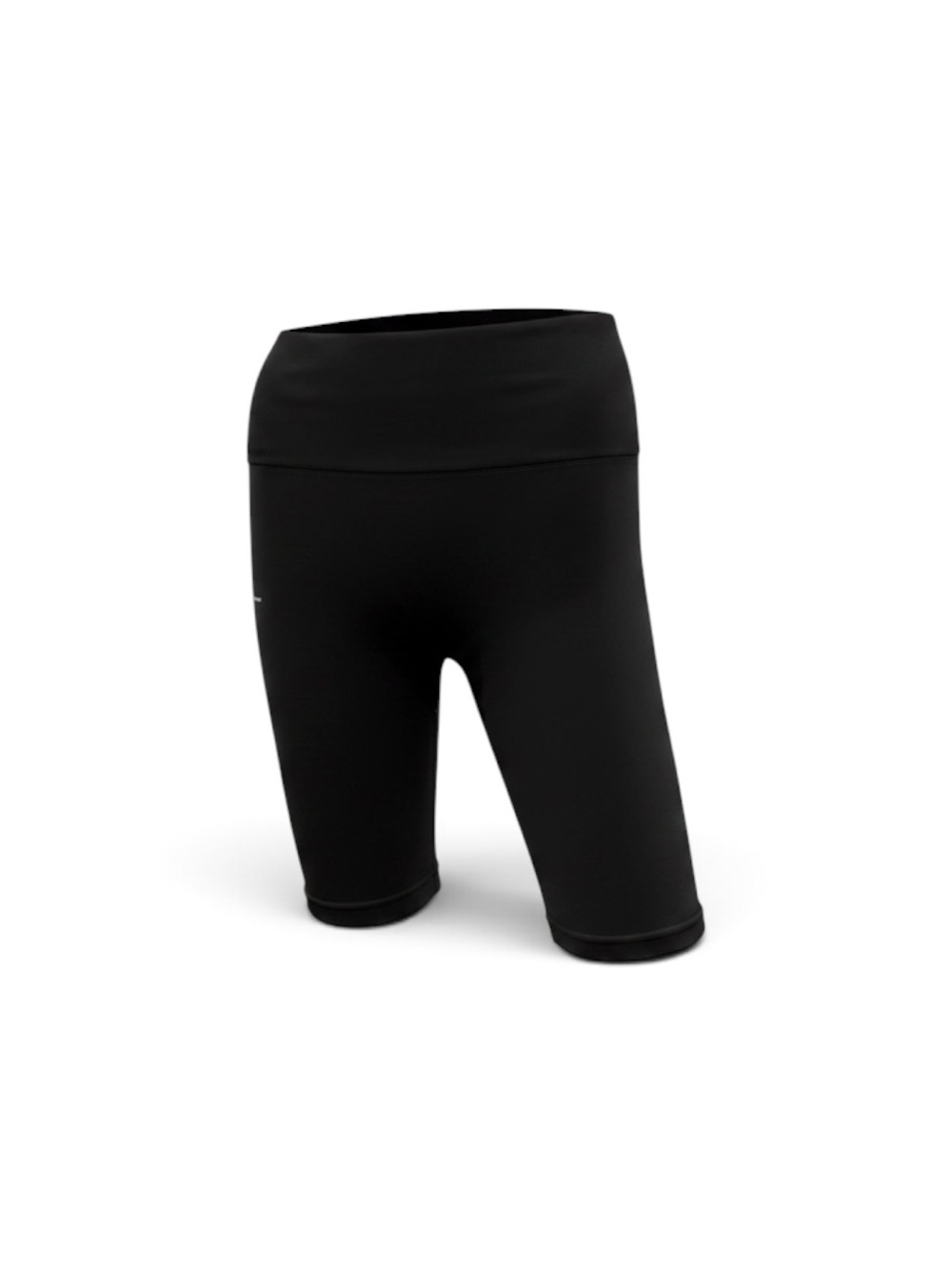 Pangaia Black High-Rise Bike Shorts